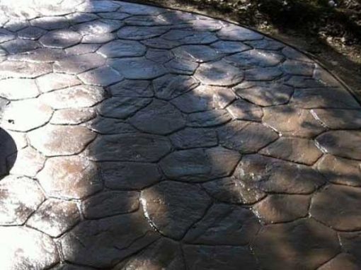 Stained & Stamped Walkway